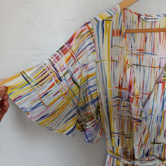 Jams World Viola Twist Adele Wrap Maxi Dress sz.L - Picture 4 of 16